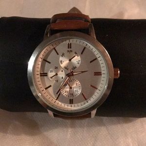 Japanese made bigger face clean watch